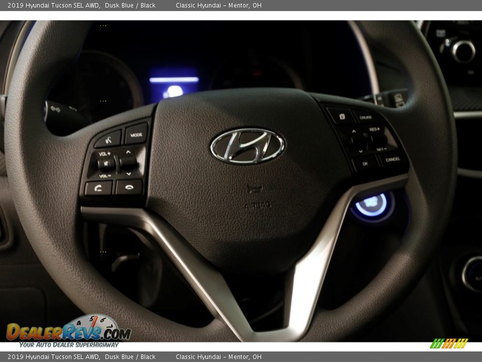 2019 Hyundai Tucson SEL AWD Dusk Blue / Black Photo #6