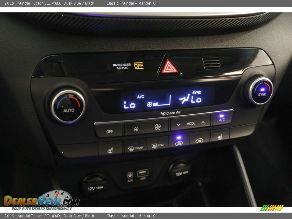 2019 Hyundai Tucson SEL AWD Dusk Blue / Black Photo #13