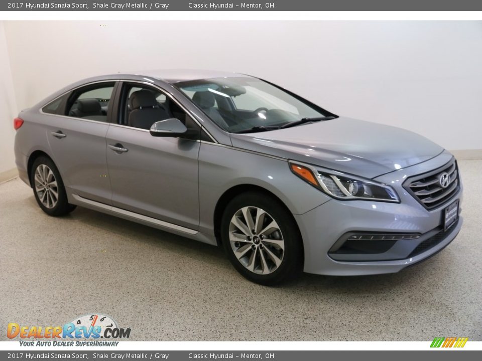 2017 Hyundai Sonata Sport Shale Gray Metallic / Gray Photo #1