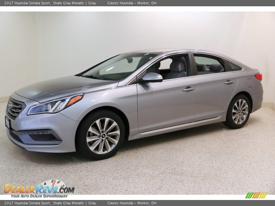 2017 Hyundai Sonata Sport Shale Gray Metallic / Gray Photo #3