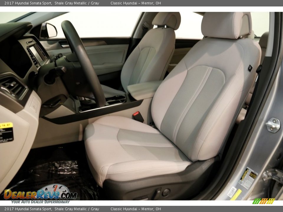 2017 Hyundai Sonata Sport Shale Gray Metallic / Gray Photo #5