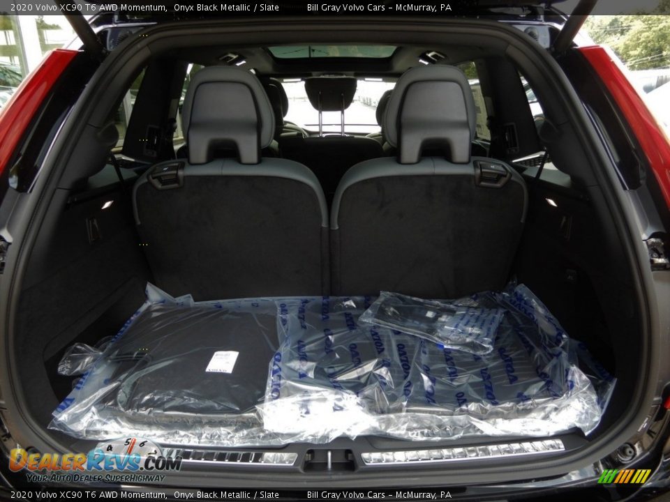 2020 Volvo XC90 T6 AWD Momentum Onyx Black Metallic / Slate Photo #3