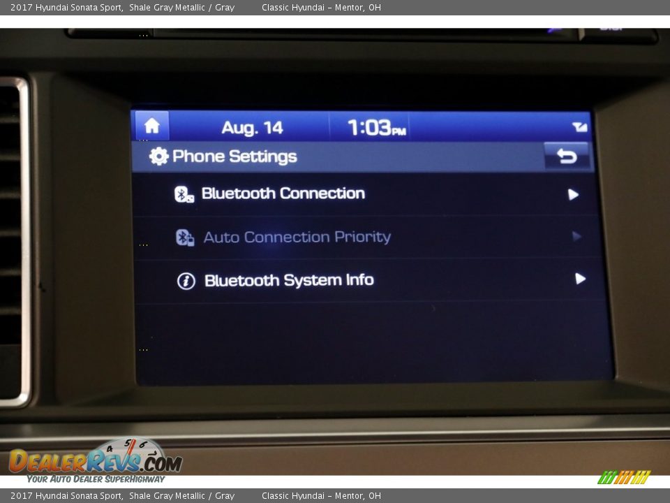 2017 Hyundai Sonata Sport Shale Gray Metallic / Gray Photo #11