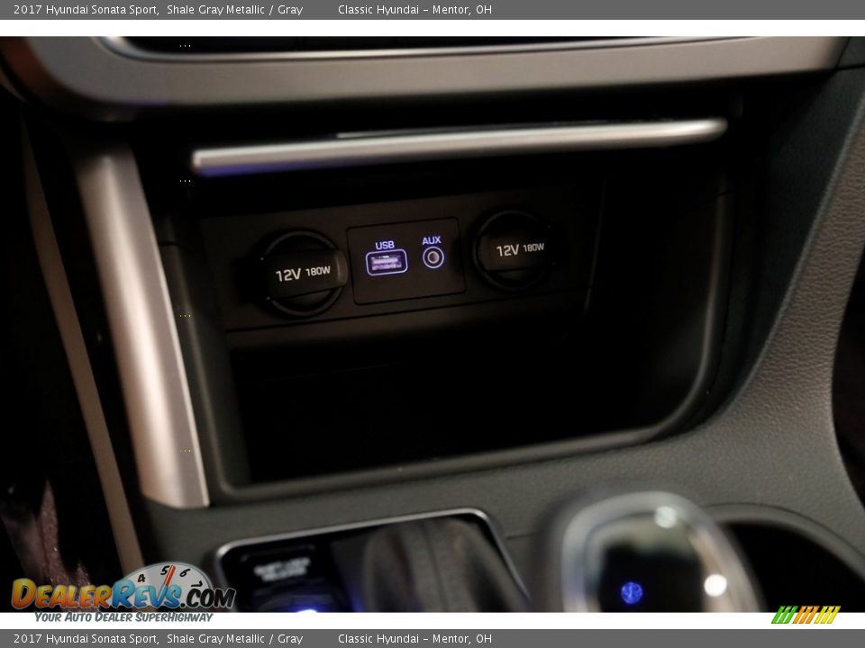 2017 Hyundai Sonata Sport Shale Gray Metallic / Gray Photo #14