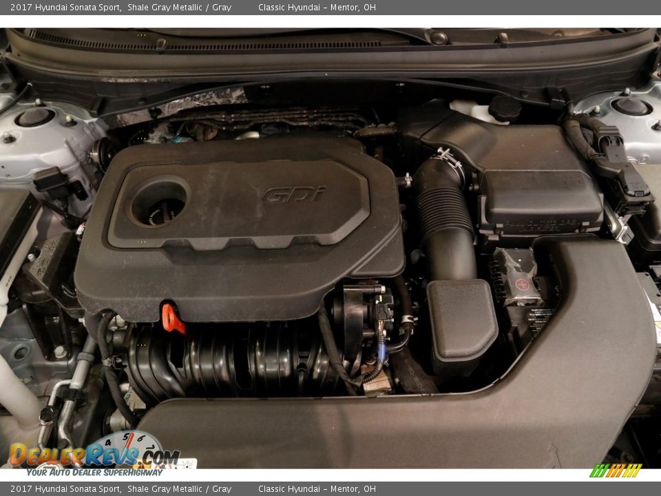 2017 Hyundai Sonata Sport Shale Gray Metallic / Gray Photo #19