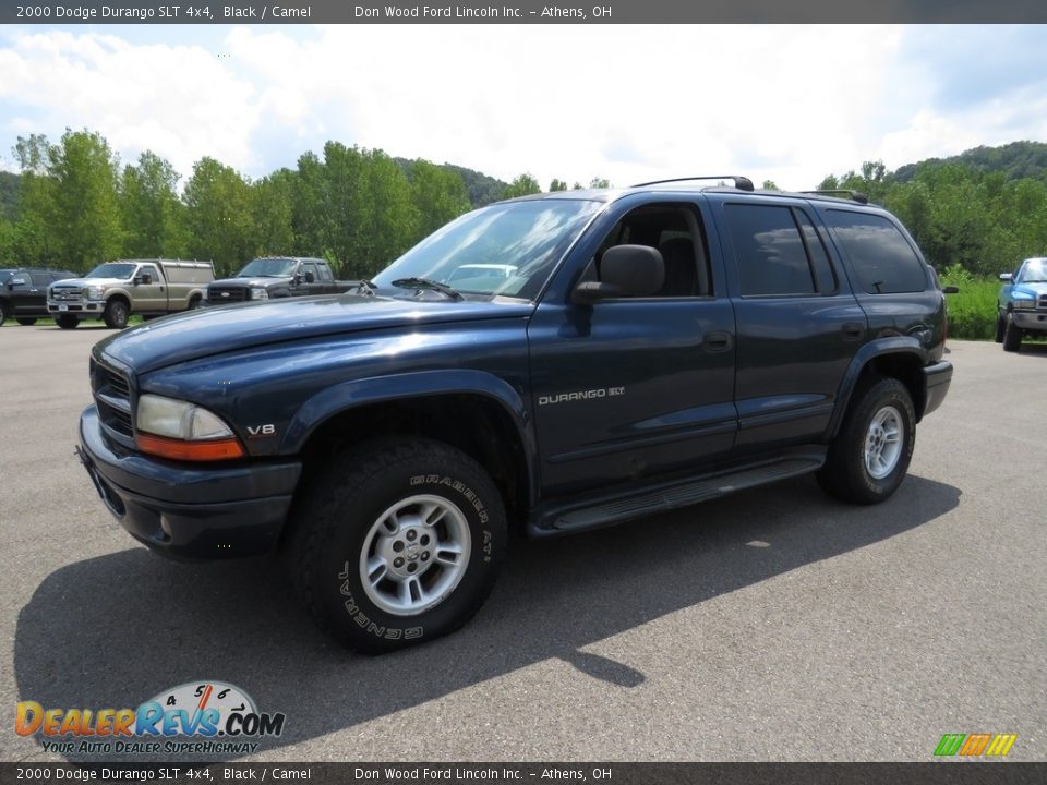 2000 Dodge Durango SLT 4x4 Black / Camel Photo #7