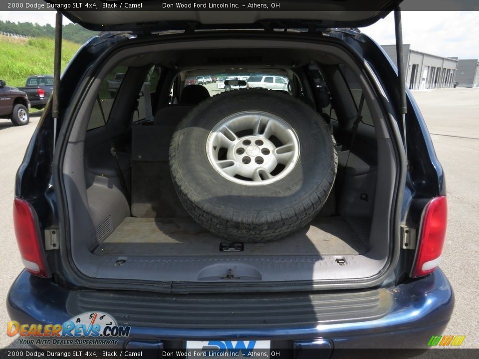 2000 Dodge Durango SLT 4x4 Black / Camel Photo #12