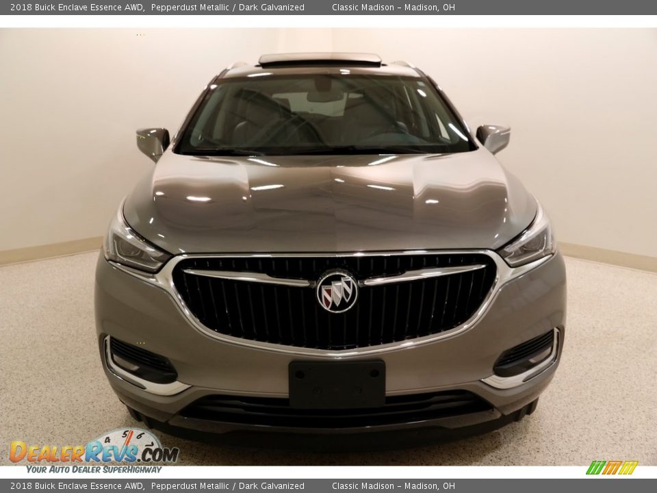 2018 Buick Enclave Essence AWD Pepperdust Metallic / Dark Galvanized Photo #2