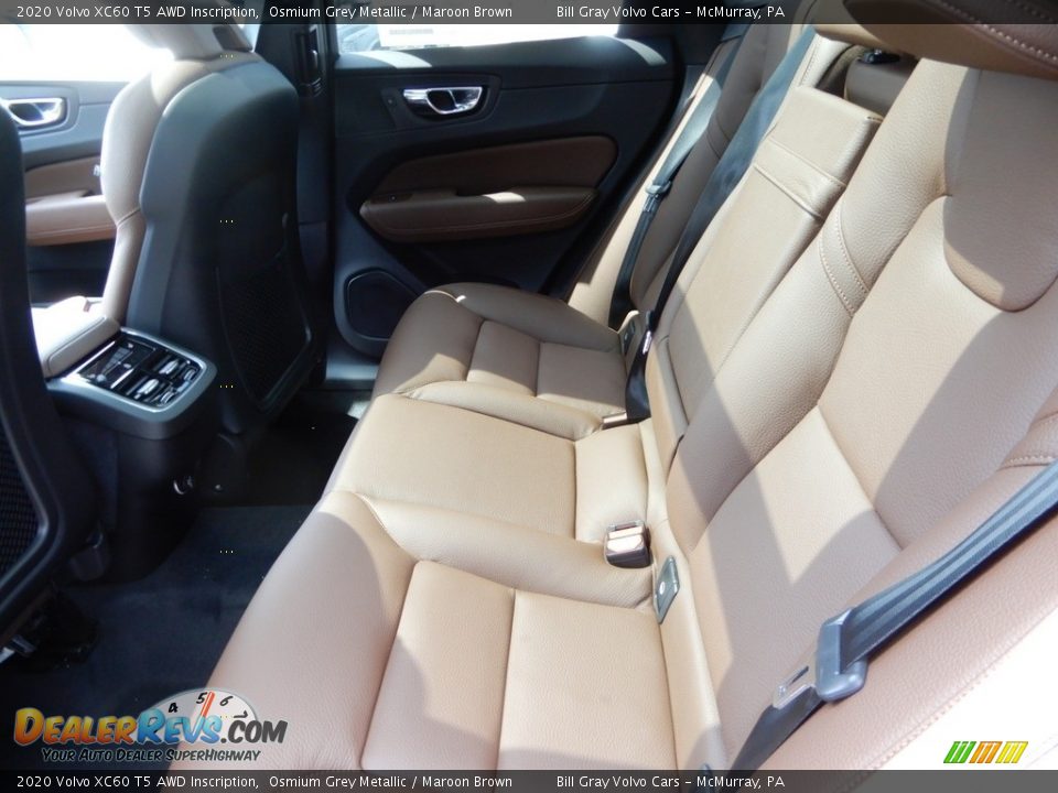 Rear Seat of 2020 Volvo XC60 T5 AWD Inscription Photo #8
