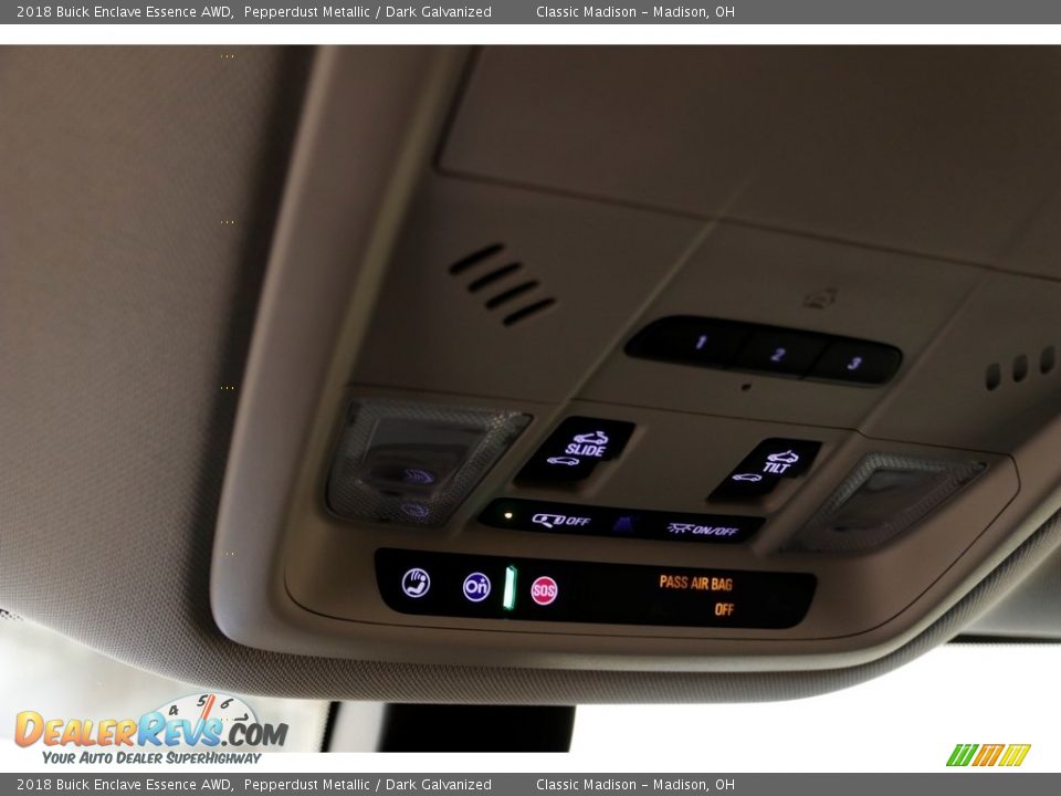 2018 Buick Enclave Essence AWD Pepperdust Metallic / Dark Galvanized Photo #10