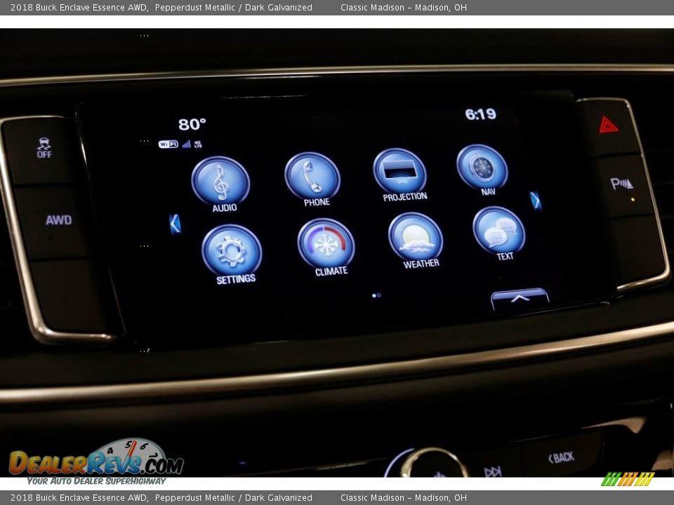 2018 Buick Enclave Essence AWD Pepperdust Metallic / Dark Galvanized Photo #12