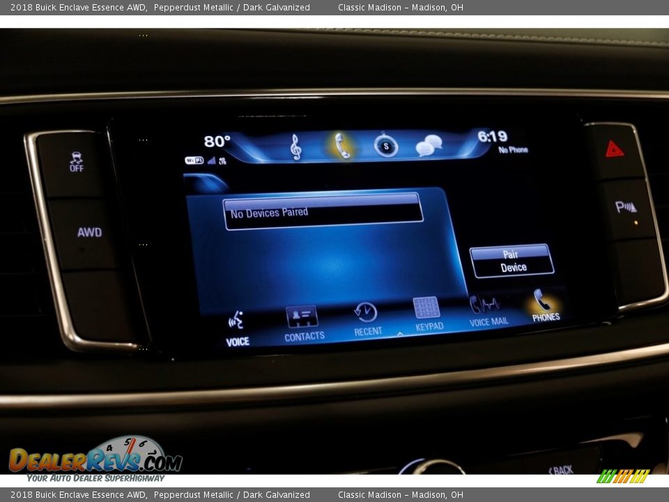 2018 Buick Enclave Essence AWD Pepperdust Metallic / Dark Galvanized Photo #14