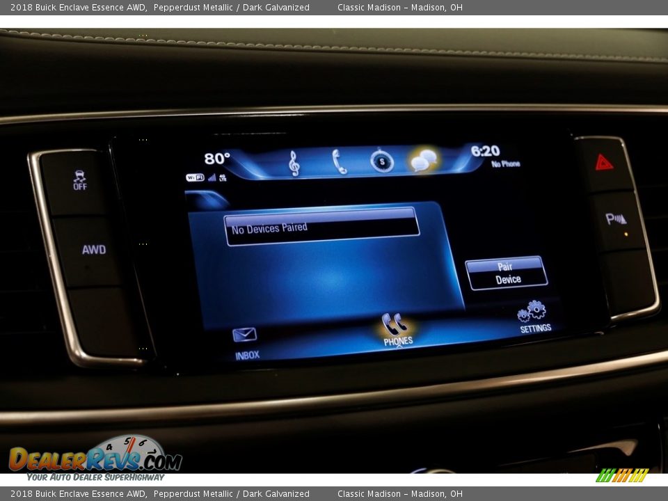 2018 Buick Enclave Essence AWD Pepperdust Metallic / Dark Galvanized Photo #17
