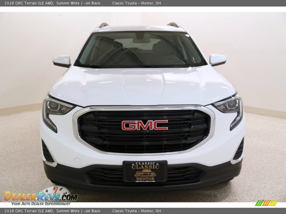 2018 GMC Terrain SLE AWD Summit White / ­Jet Black Photo #2