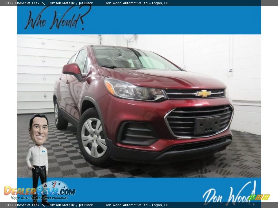 2017 Chevrolet Trax LS Crimson Metallic / Jet Black Photo #1