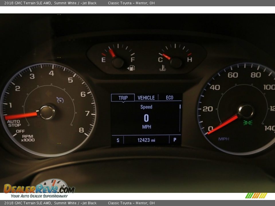 2018 GMC Terrain SLE AWD Summit White / ­Jet Black Photo #7