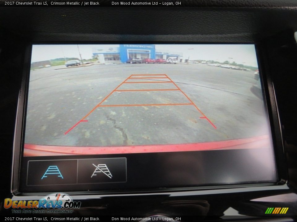 2017 Chevrolet Trax LS Crimson Metallic / Jet Black Photo #2