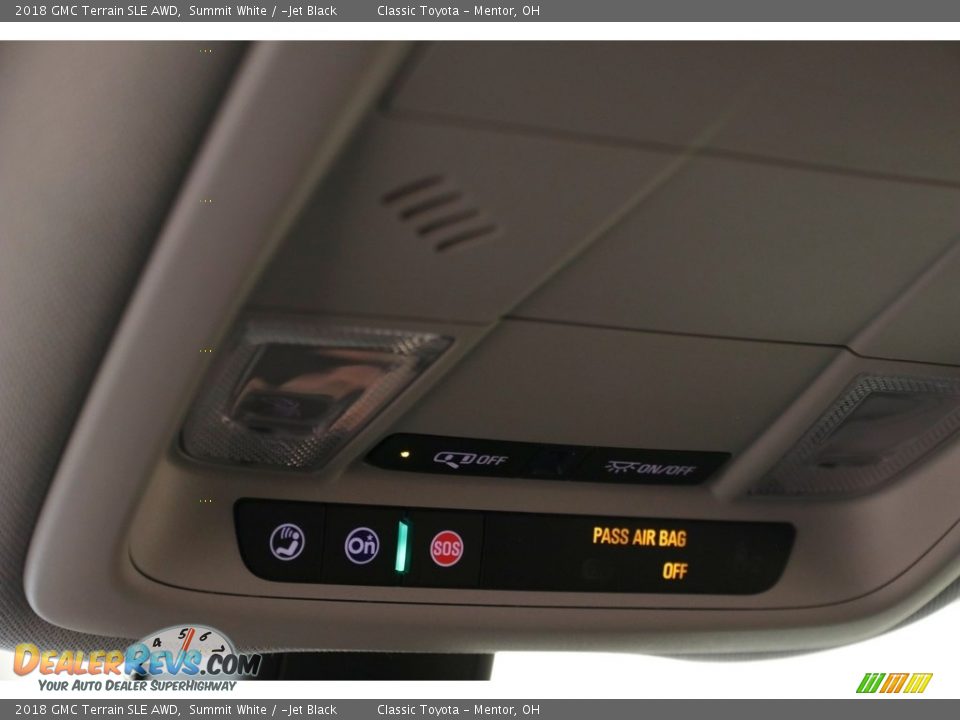 2018 GMC Terrain SLE AWD Summit White / ­Jet Black Photo #8