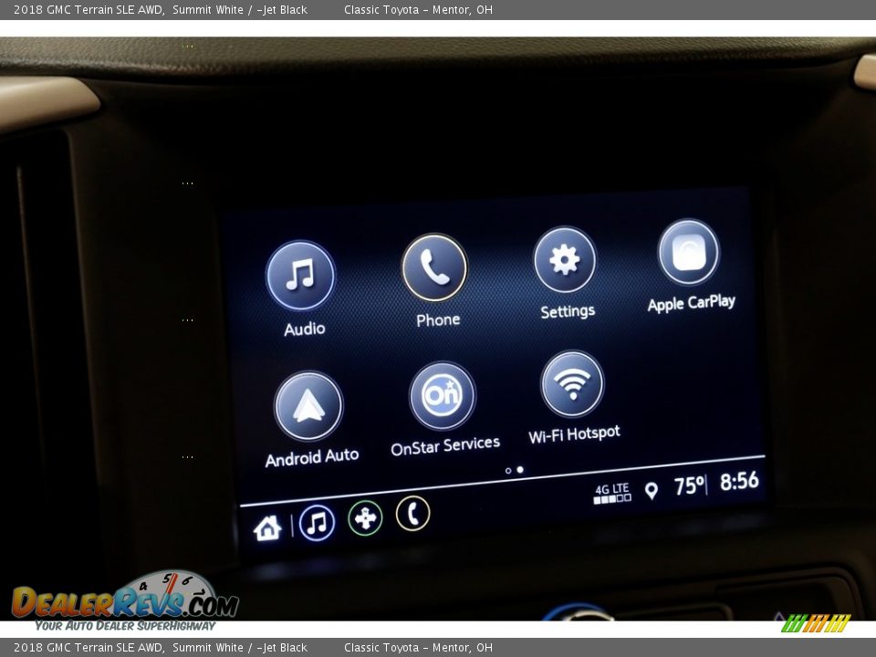 2018 GMC Terrain SLE AWD Summit White / ­Jet Black Photo #10