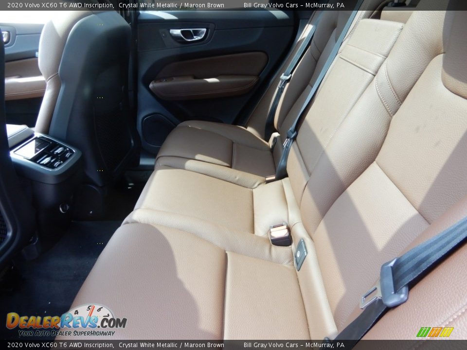 Rear Seat of 2020 Volvo XC60 T6 AWD Inscription Photo #8