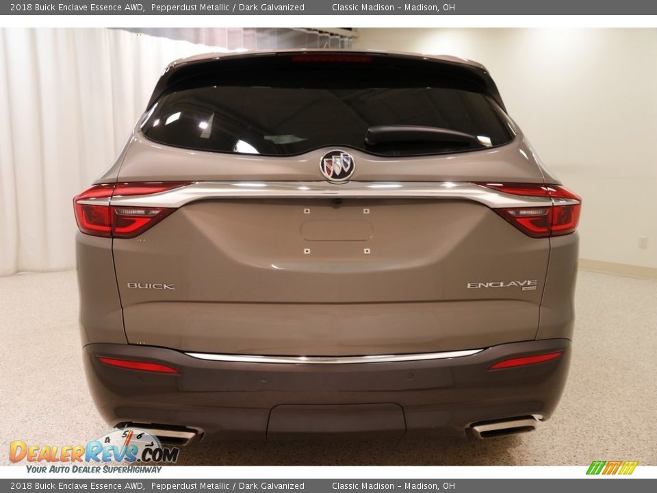 2018 Buick Enclave Essence AWD Pepperdust Metallic / Dark Galvanized Photo #26