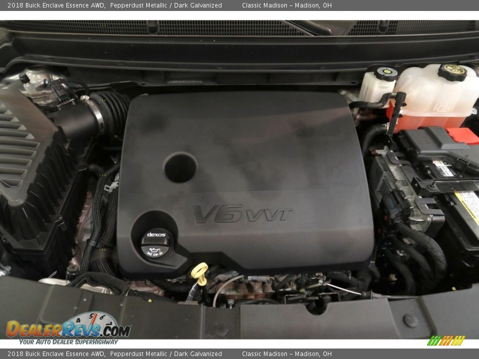 2018 Buick Enclave Essence AWD Pepperdust Metallic / Dark Galvanized Photo #27