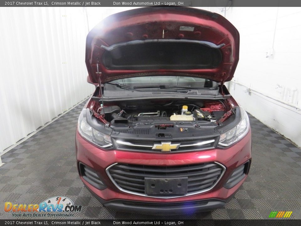 2017 Chevrolet Trax LS Crimson Metallic / Jet Black Photo #6