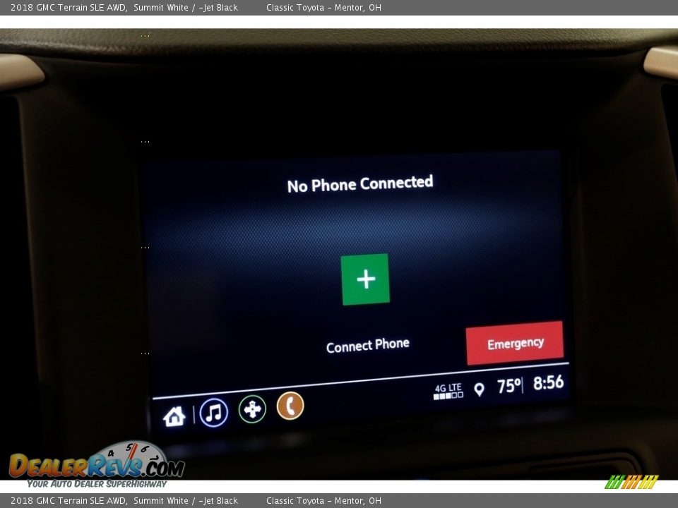 2018 GMC Terrain SLE AWD Summit White / ­Jet Black Photo #12