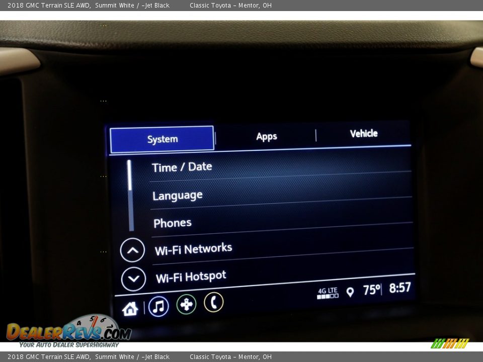 2018 GMC Terrain SLE AWD Summit White / ­Jet Black Photo #13