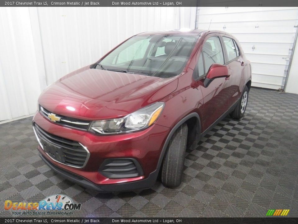 2017 Chevrolet Trax LS Crimson Metallic / Jet Black Photo #8