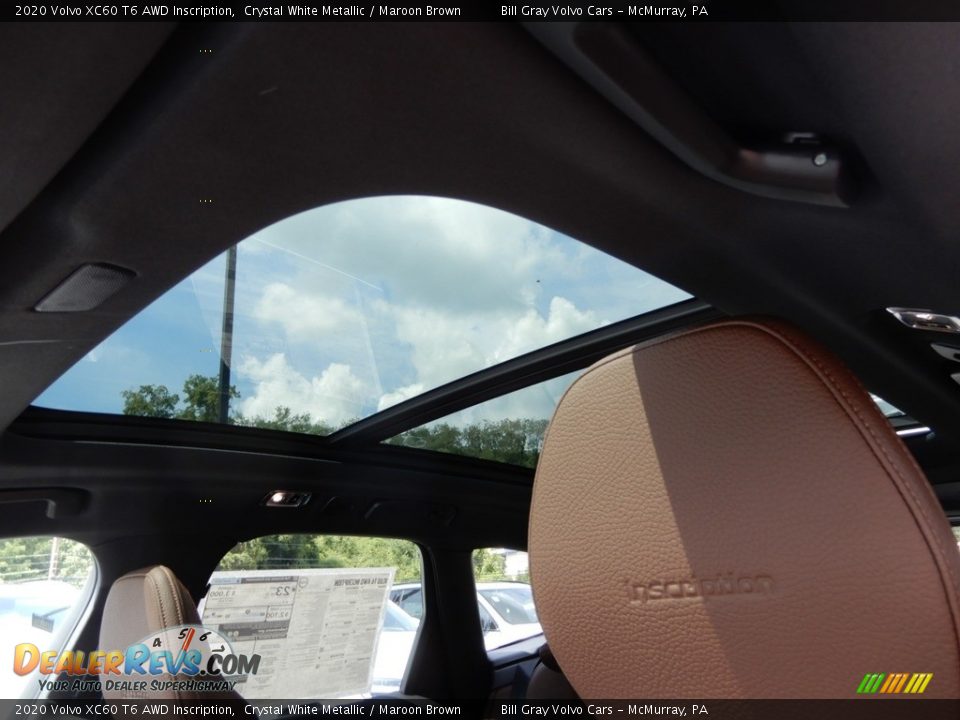 Sunroof of 2020 Volvo XC60 T6 AWD Inscription Photo #12
