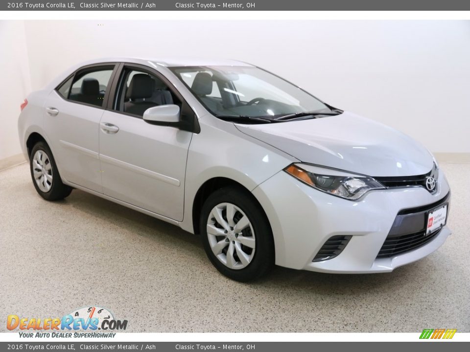 2016 Toyota Corolla LE Classic Silver Metallic / Ash Photo #1