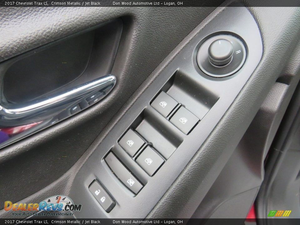 2017 Chevrolet Trax LS Crimson Metallic / Jet Black Photo #18