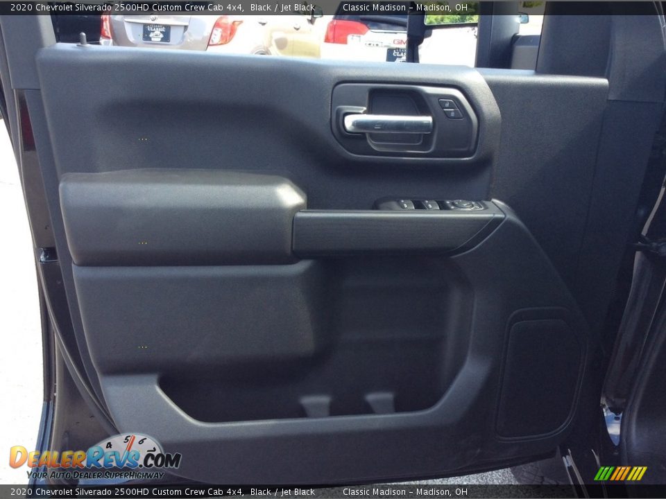 2020 Chevrolet Silverado 2500HD Custom Crew Cab 4x4 Black / Jet Black Photo #10