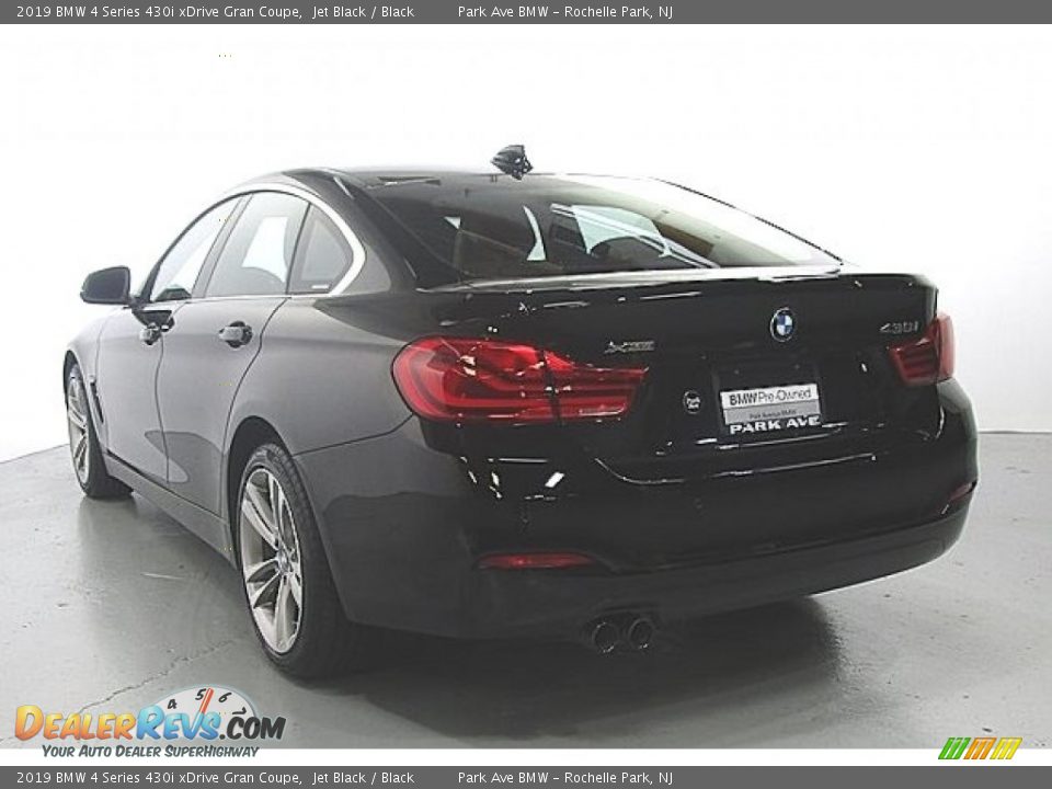 2019 BMW 4 Series 430i xDrive Gran Coupe Jet Black / Black Photo #2