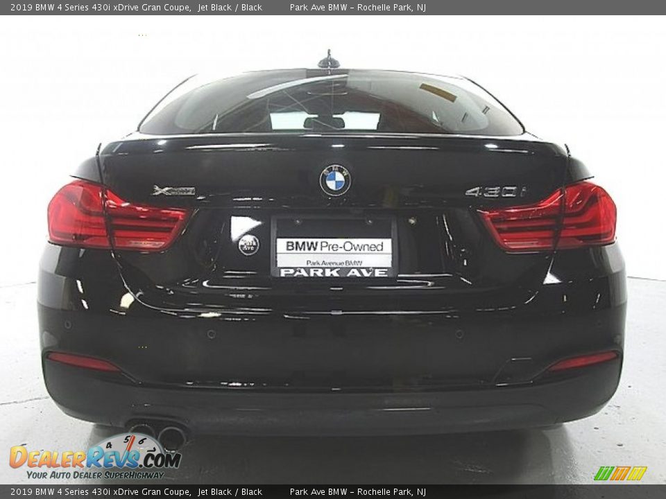 2019 BMW 4 Series 430i xDrive Gran Coupe Jet Black / Black Photo #3