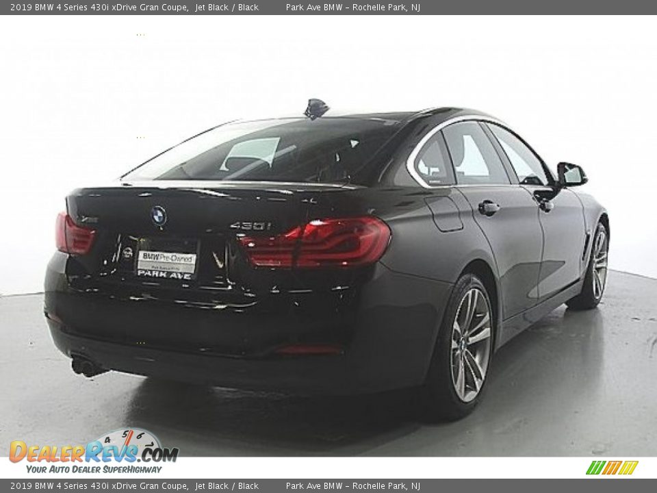 2019 BMW 4 Series 430i xDrive Gran Coupe Jet Black / Black Photo #4