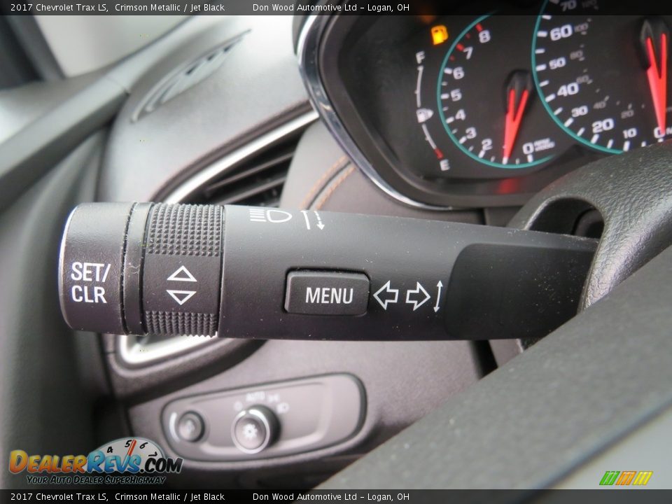 2017 Chevrolet Trax LS Crimson Metallic / Jet Black Photo #22