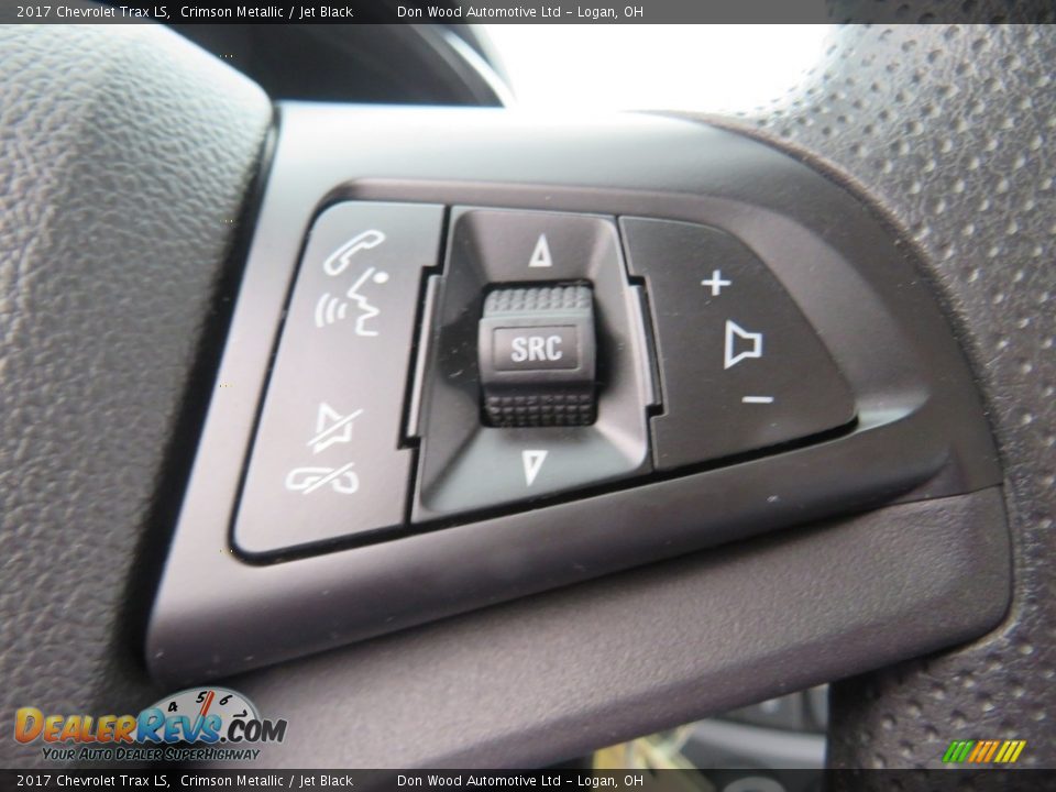 2017 Chevrolet Trax LS Crimson Metallic / Jet Black Photo #23
