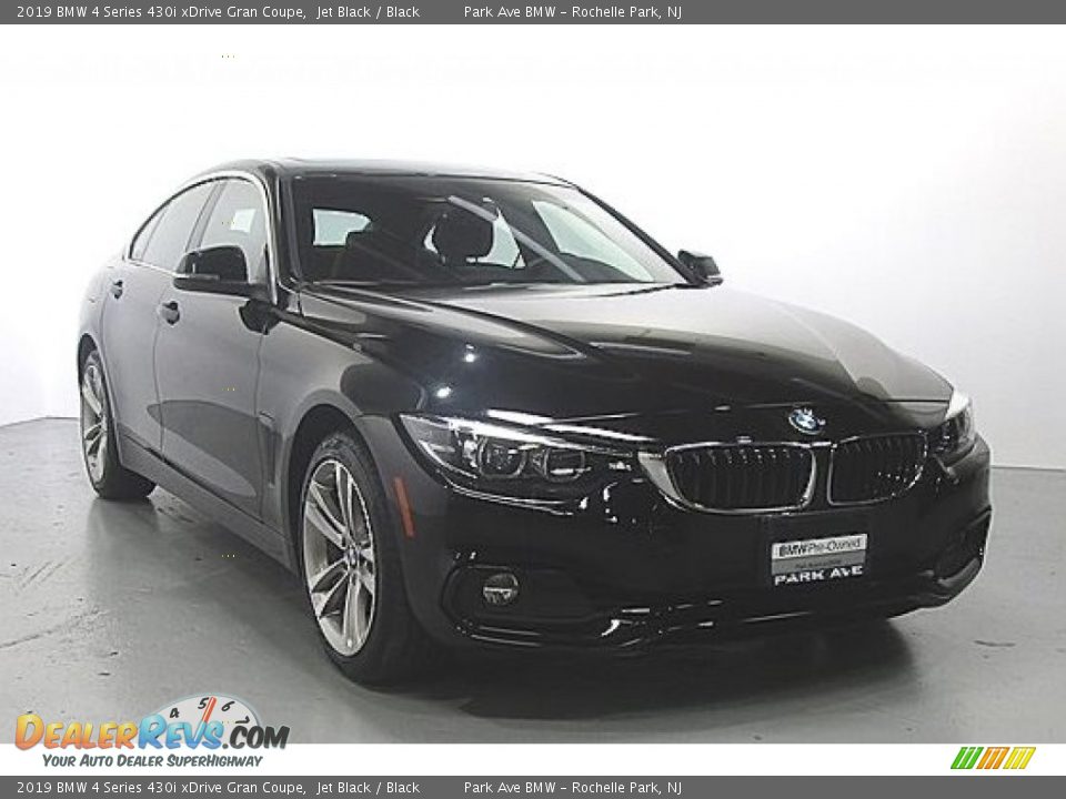 2019 BMW 4 Series 430i xDrive Gran Coupe Jet Black / Black Photo #5