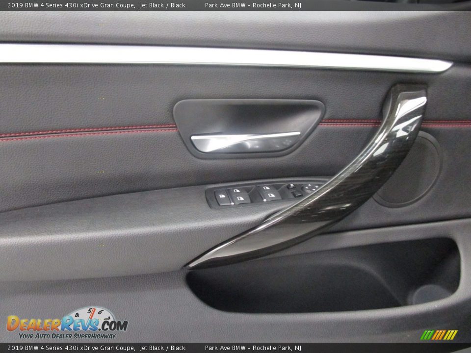 2019 BMW 4 Series 430i xDrive Gran Coupe Jet Black / Black Photo #7