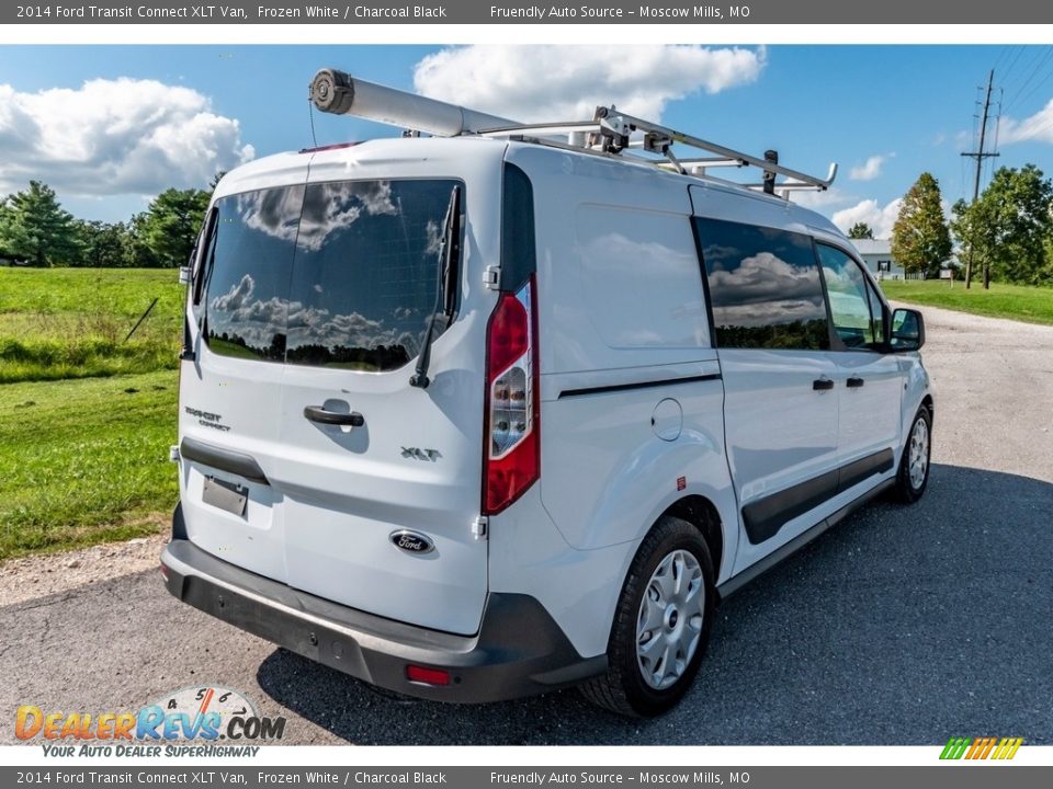 2014 Ford Transit Connect XLT Van Frozen White / Charcoal Black Photo #4