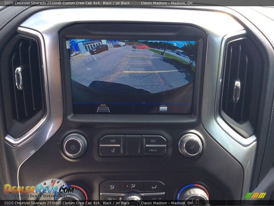 2020 Chevrolet Silverado 2500HD Custom Crew Cab 4x4 Black / Jet Black Photo #19