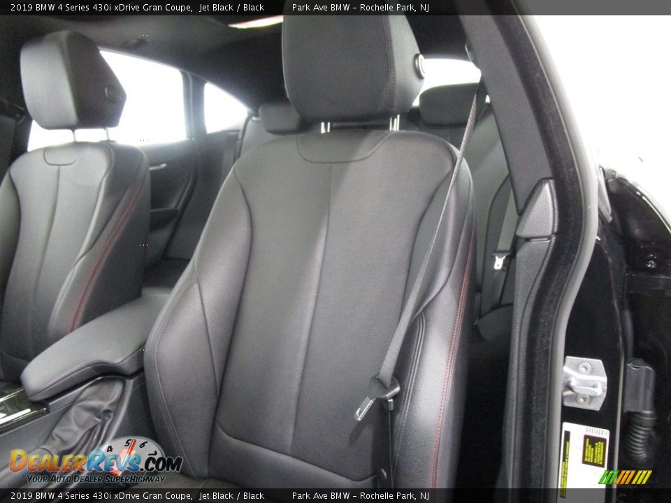 2019 BMW 4 Series 430i xDrive Gran Coupe Jet Black / Black Photo #8