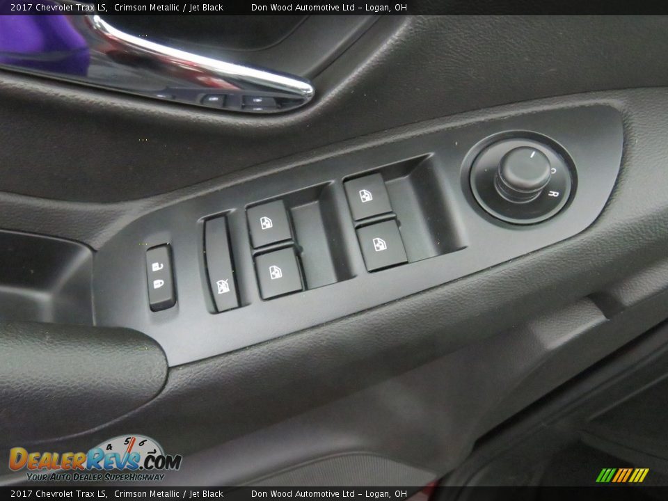 2017 Chevrolet Trax LS Crimson Metallic / Jet Black Photo #28