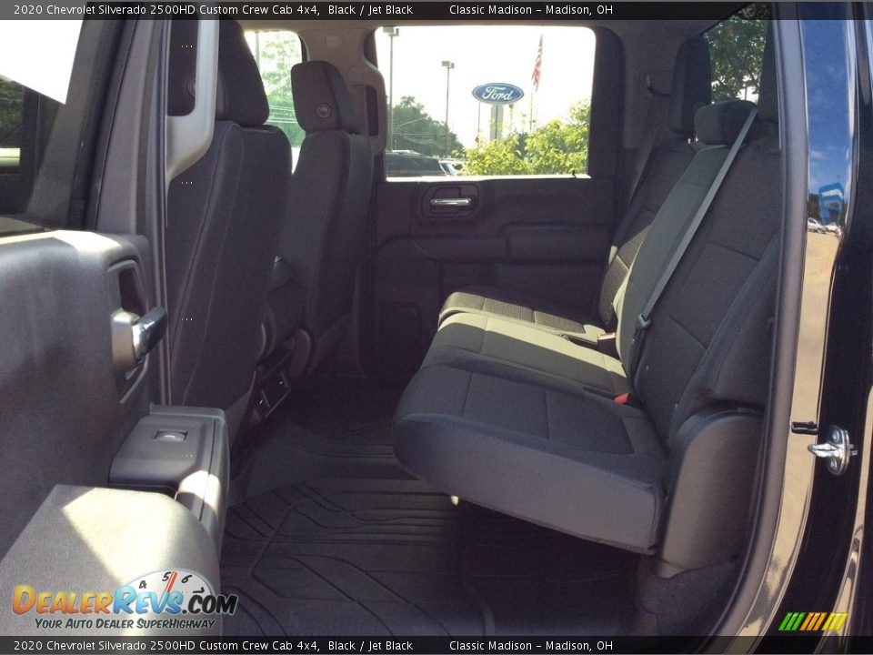 2020 Chevrolet Silverado 2500HD Custom Crew Cab 4x4 Black / Jet Black Photo #20