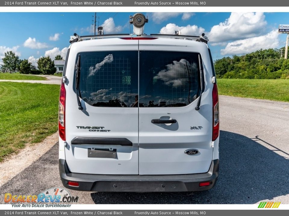 2014 Ford Transit Connect XLT Van Frozen White / Charcoal Black Photo #5