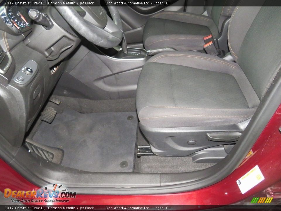2017 Chevrolet Trax LS Crimson Metallic / Jet Black Photo #29