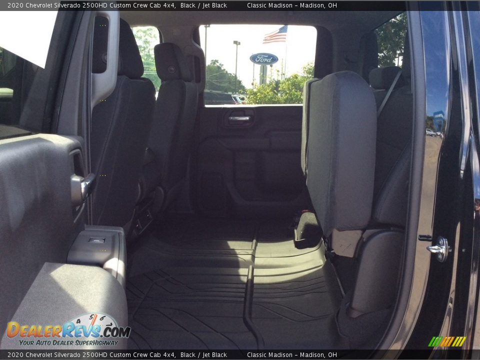 2020 Chevrolet Silverado 2500HD Custom Crew Cab 4x4 Black / Jet Black Photo #21
