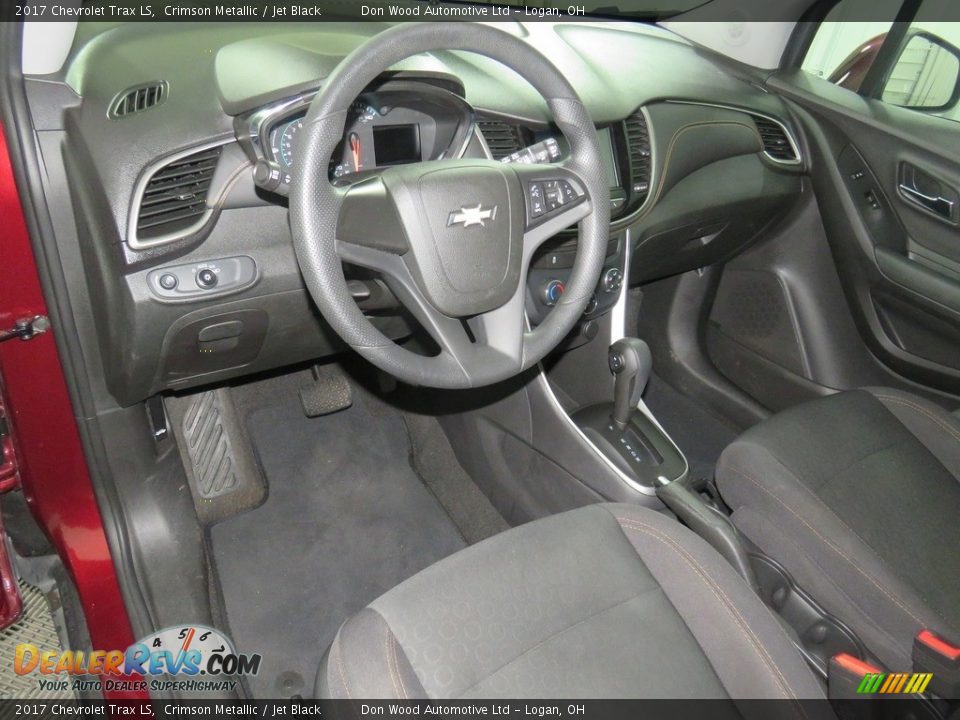 2017 Chevrolet Trax LS Crimson Metallic / Jet Black Photo #30